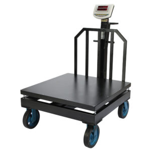 باسکول چرخدار محک 1 تن ابعاد 100*100 مدل MDS13000