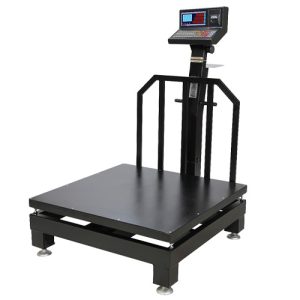 باسکول صنعتی محک 2 تن مدل 13000 پلاس چاپگردار با سینی گالوانیزه 120×120